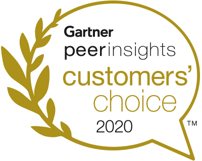 Gartner Peer Insights Customers' Choice Award 2020