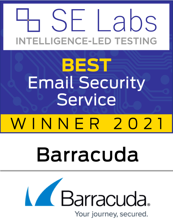 Premio: SE Labs 2021 - mejor servicio de Email Security