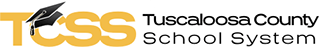 Logotipo del sistema escolar del condado de Tuscaloosa